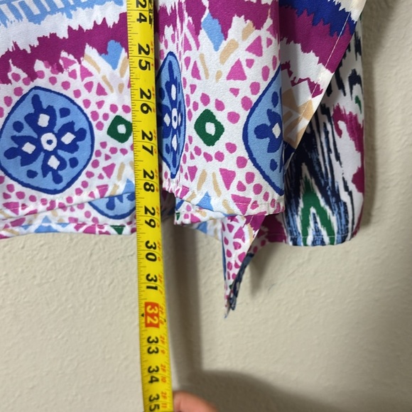 Chico’s Tunic Top Coverup Kimono Poncho Blouse size S/ M - Picture 6 of 7